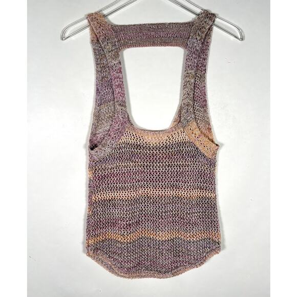 We The Free People Under The Starlight Tank Top S In Sunset Combo Open Back - Picture 5 of 9